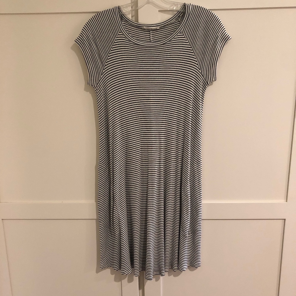 🍉 Saprano Striped Summer Dress w/ Pockets! Sz M